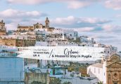 [Unseen Italy ตอนที่ 6] เที่ยว Ostuni เมืองสีขาวบนชายฝั่งอิตาลีตอนใต้ และ ที่พักแบบ Masseria